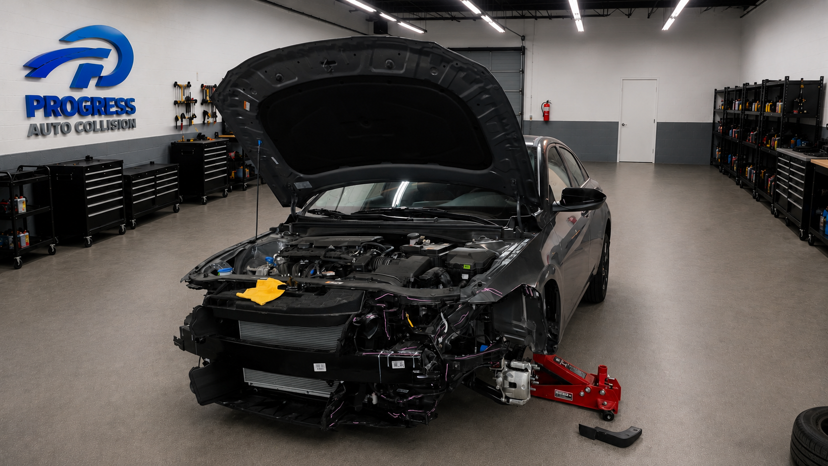 Progress Auto Collision work photo